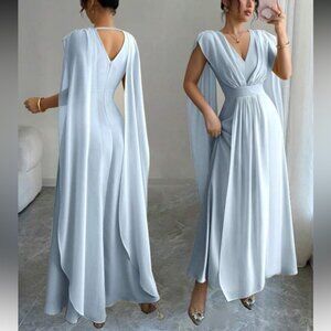 Elegant Blue Evening Gown